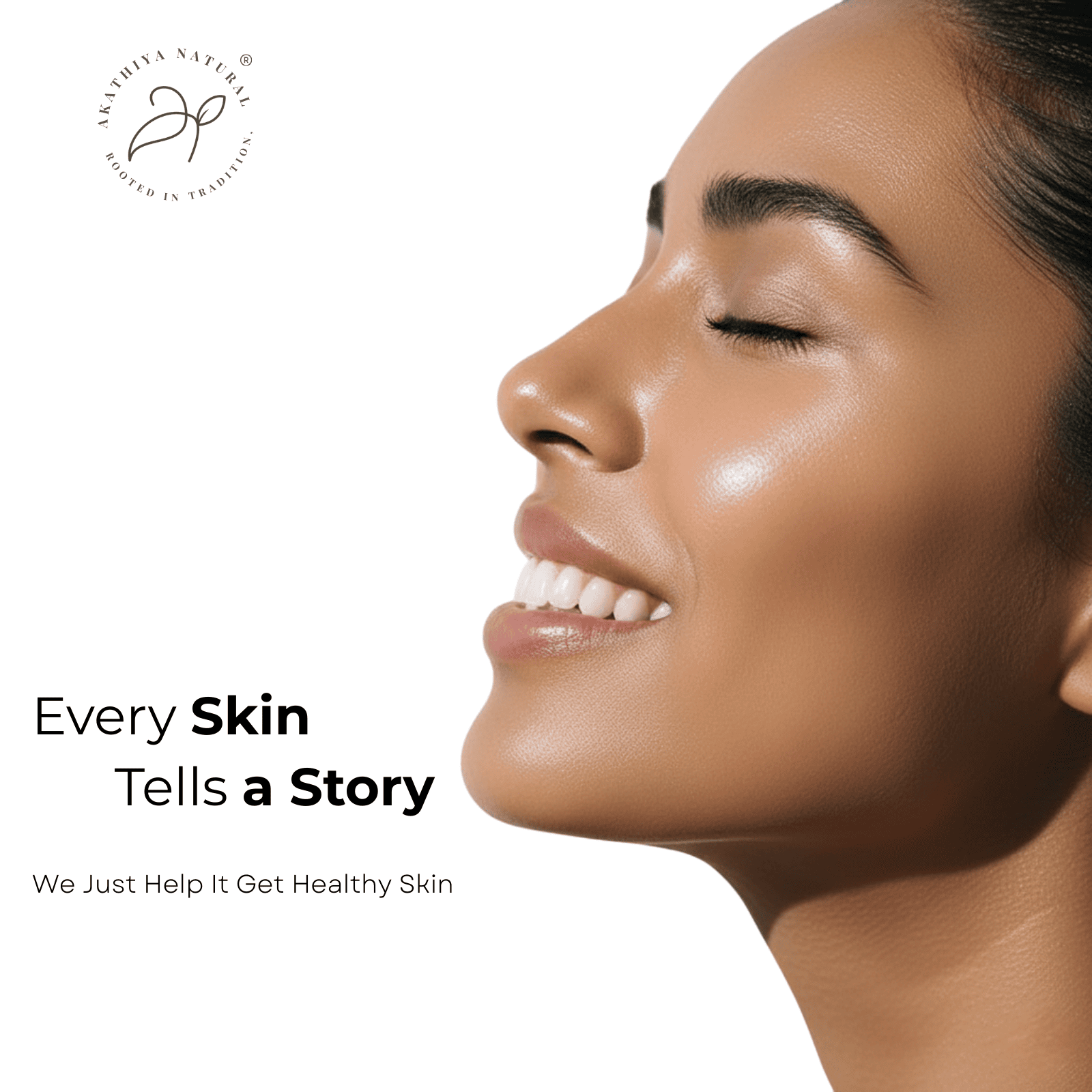  Akathiya Natural logo symbolizing pure, plant-based skincare