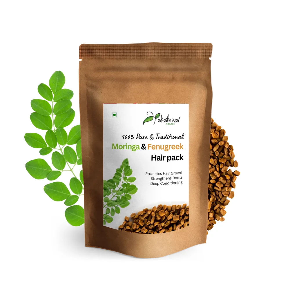 Moringa Methi Hair Pack (100g) – Transform and Strengthen Your Hair Naturally