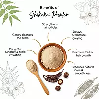 Shikakai Powder (100g) – Natural Hair Cleanser & Scalp Revitalizer for Healthy, Shiny Hair