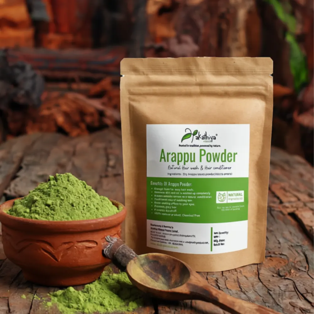 Arappu Powder - Natural Ayurvedic Hair Cleanser for Healthy, Shiny Hair 250g